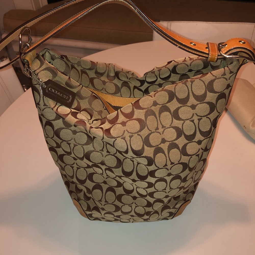Coach bucket bag